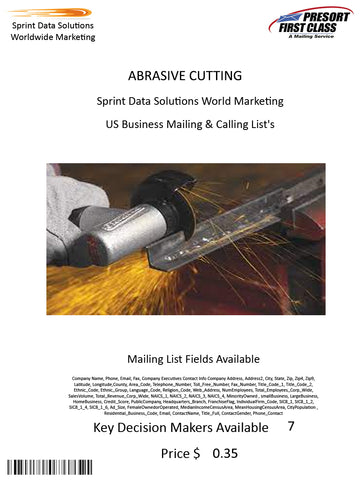 ABRASIVE CUTTING