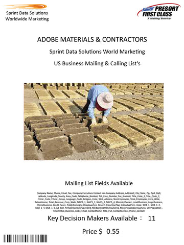 ADOBE MATERIALS & CONTRACTORS