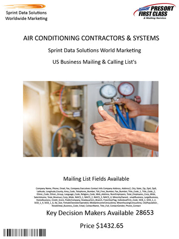 AIR CONDITIONING CONTRACTORS & SYSTEMS