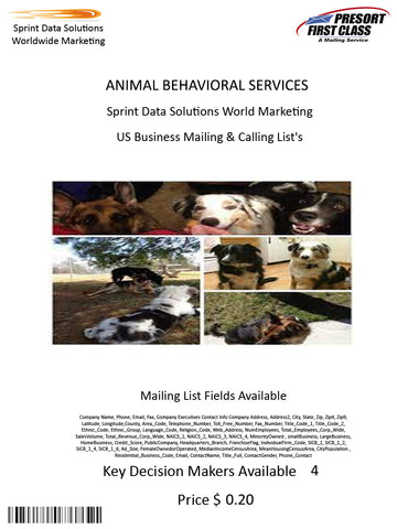 ANIMAL BEHAVIORAL SERVICES