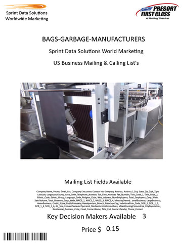 BAGS-GARBAGE-MANUFACTURERS