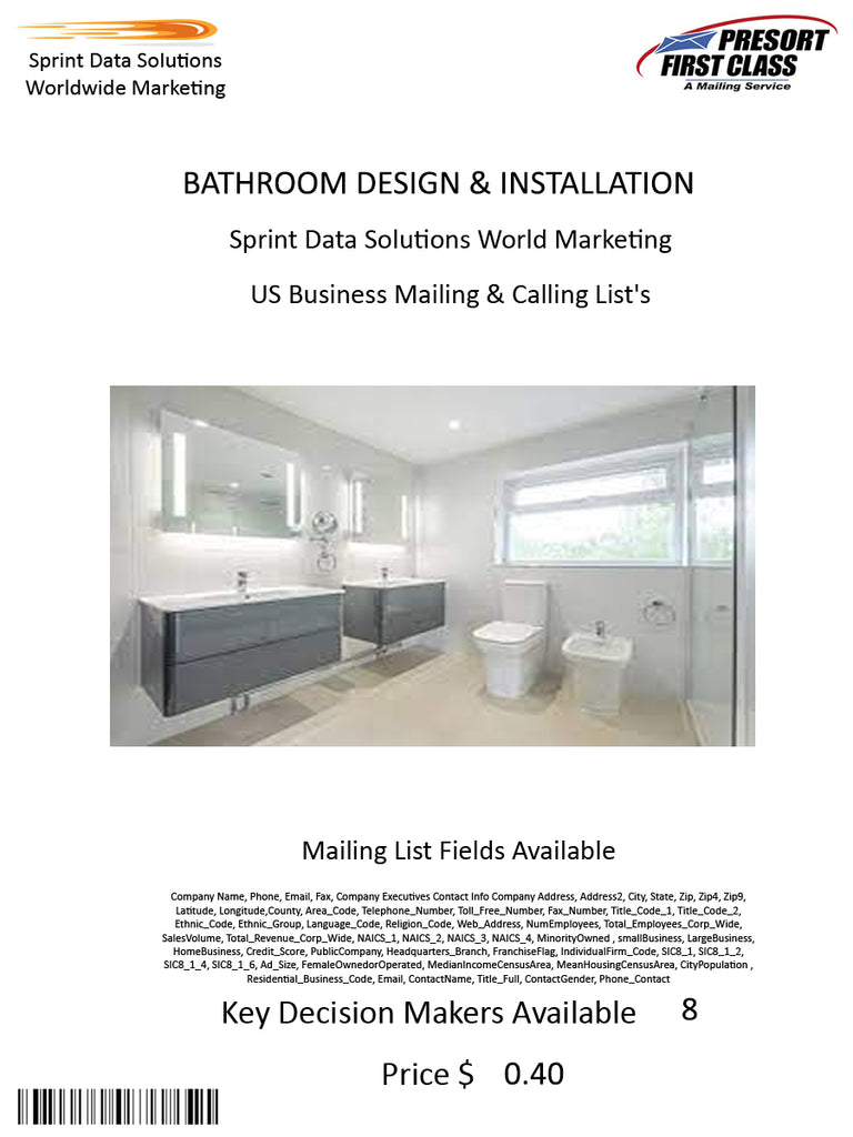 BATHROOM DESIGN & INSTALLATION