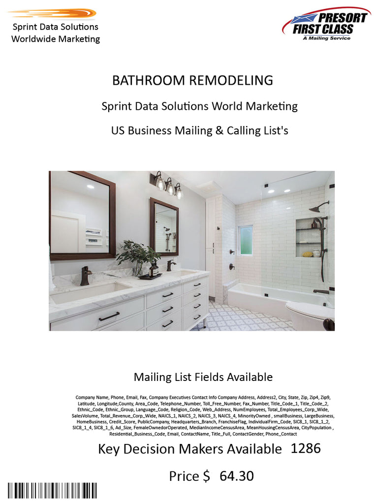 BATHROOM REMODELING