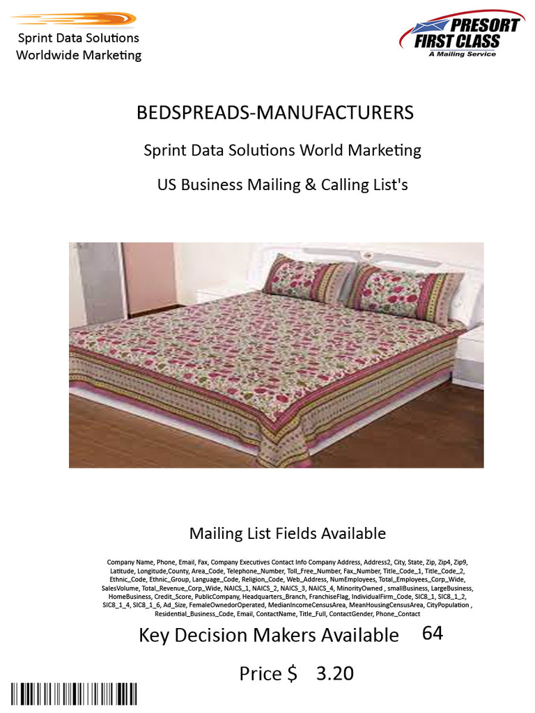 BEDSPREADS-MANUFACTURERS