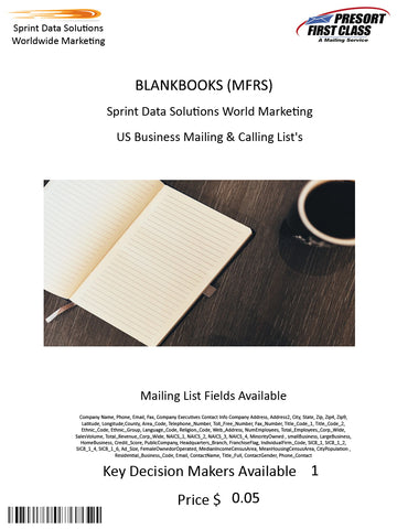 BLANKBOOKS (MFRS)