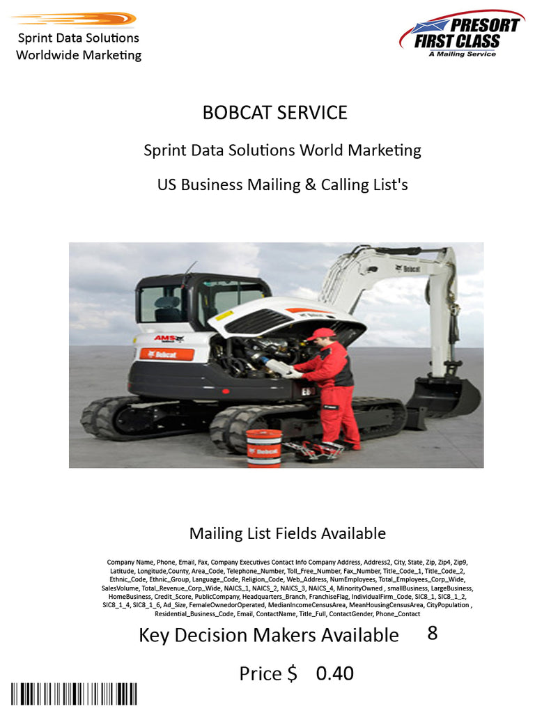 BOBCAT SERVICE