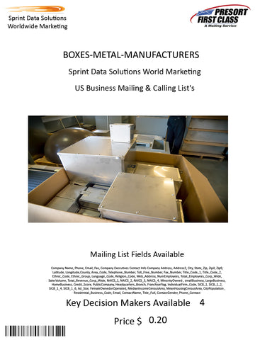 BOXES-METAL-MANUFACTURERS