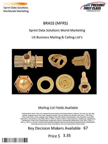 BRASS (MFRS)