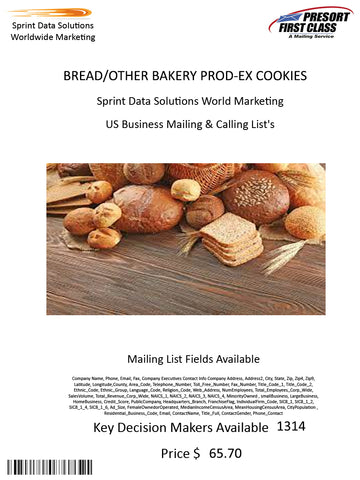 BREAD/OTHER BAKERY PROD-EX COOKIES