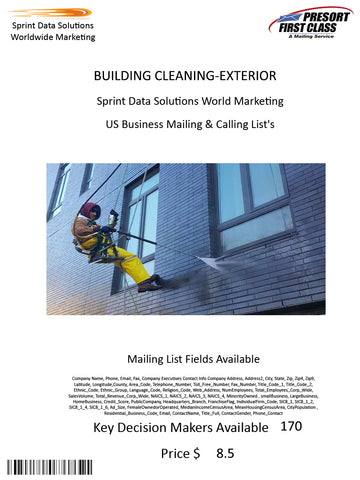 BUILDING CLEANING-EXTERIOR