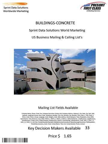 BUILDINGS-CONCRETE