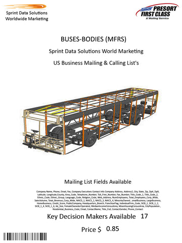 BUSES-BODIES (MFRS)