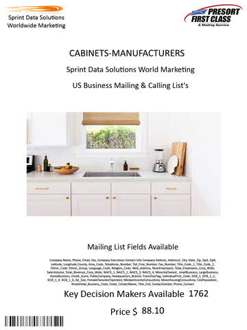 CABINETS-MANUFACTURERS