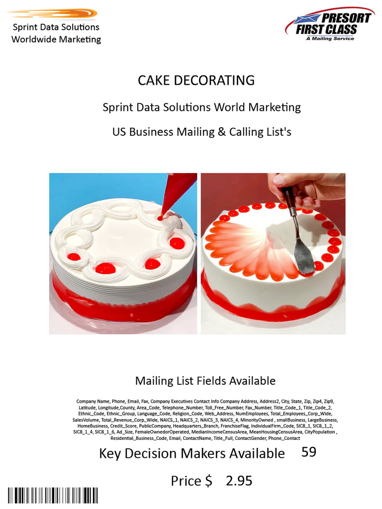 CAKE DECORATING