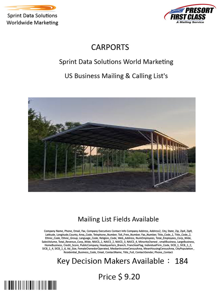 CARPORTS