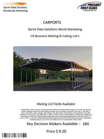 CARPORTS