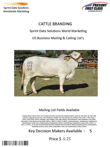 CATTLE BRANDING