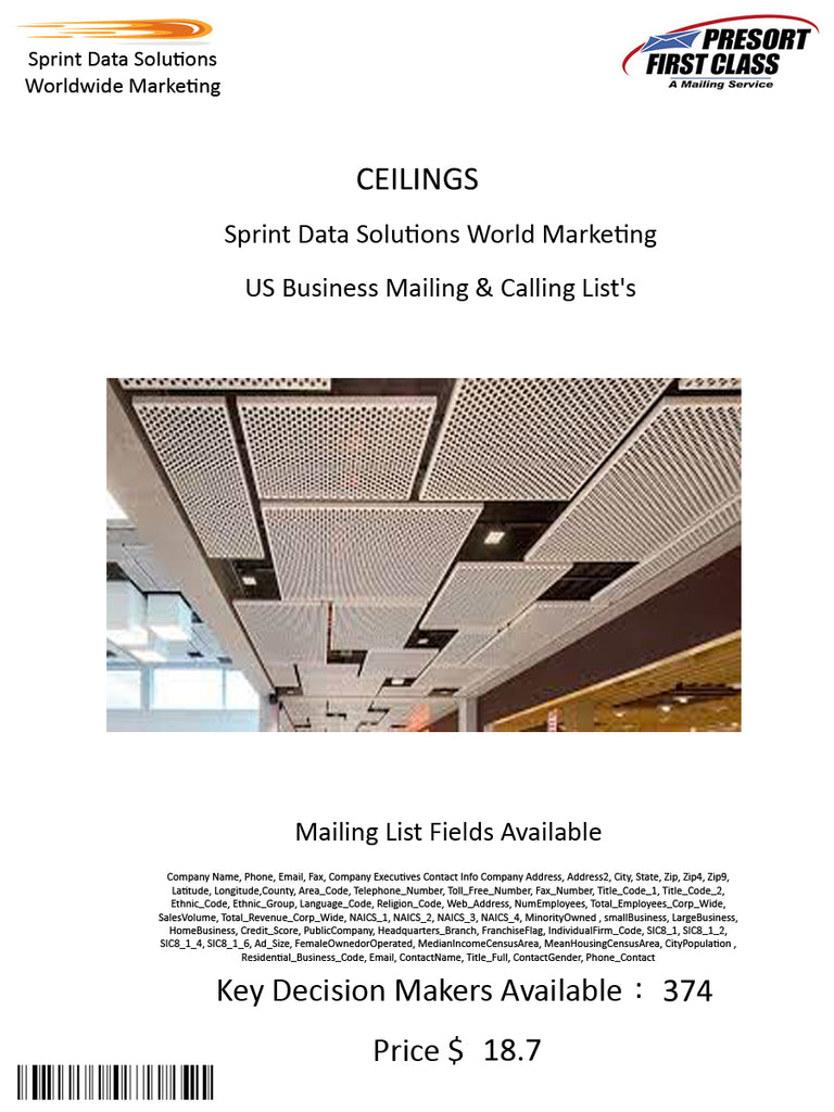 CEILINGS