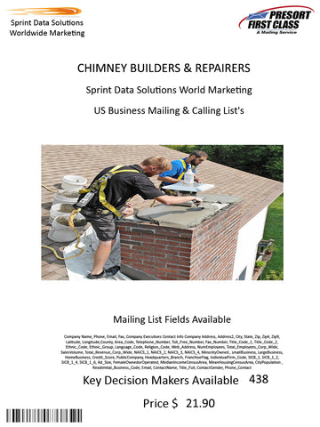 CHIMNEY BUILDERS & REPAIRERS