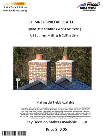 CHIMNEYS-PREFABRICATED