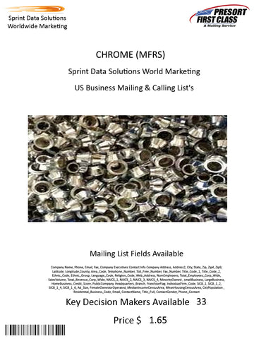 CHROME (MFRS)