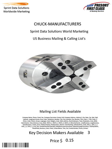 CHUCK-MANUFACTURERS