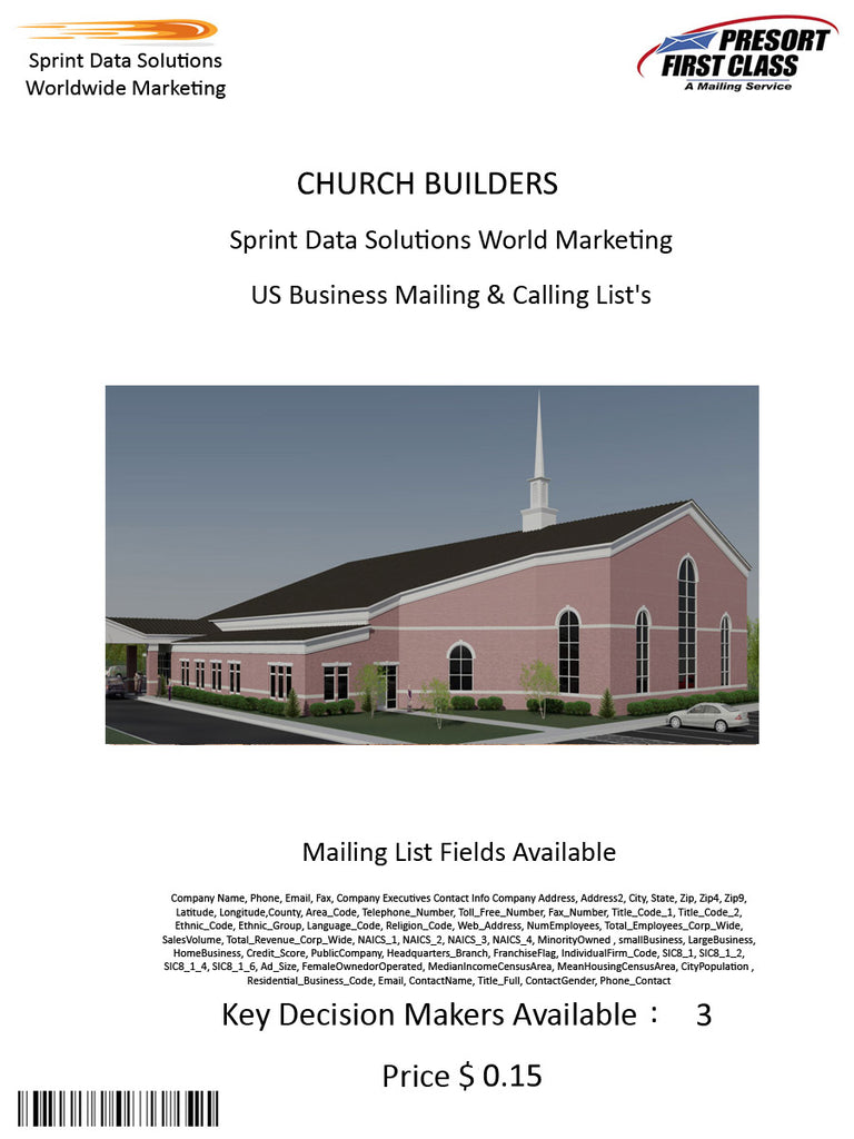 CHURCH BUILDERS