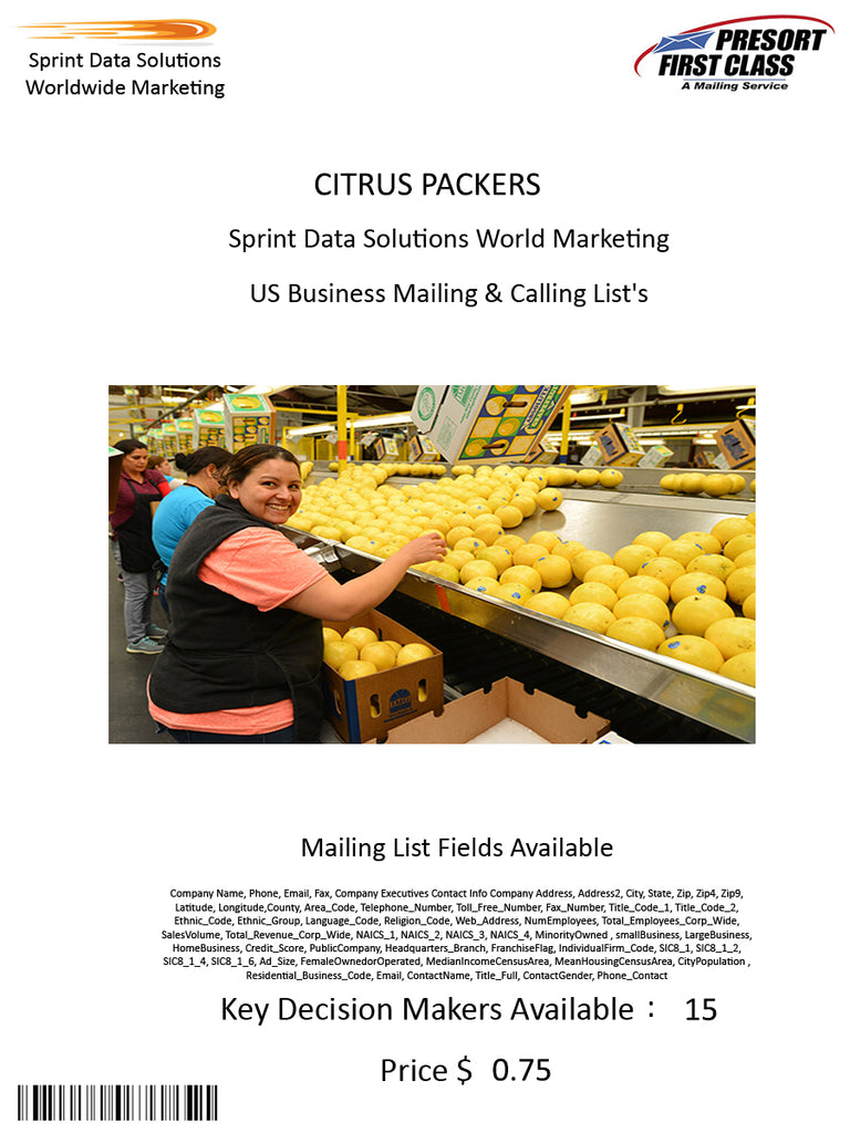 CITRUS PACKERS