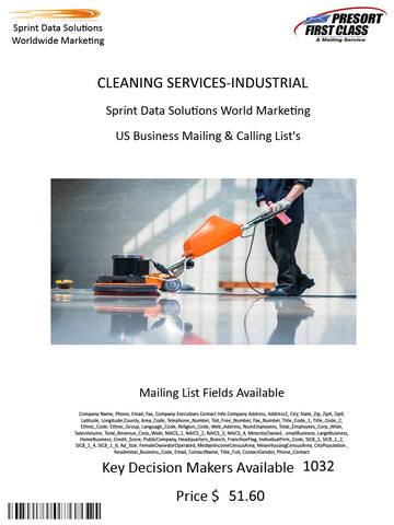 CLEANING SERVICES-INDUSTRIAL