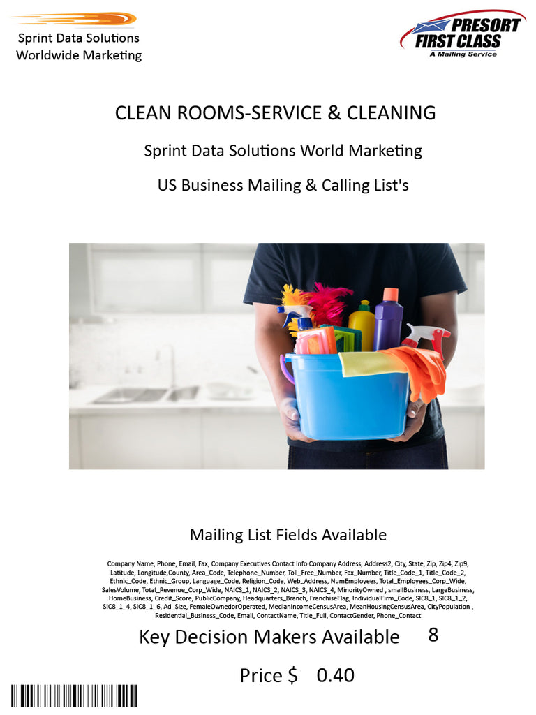 CLEAN ROOMS-SERVICE & CLEANING