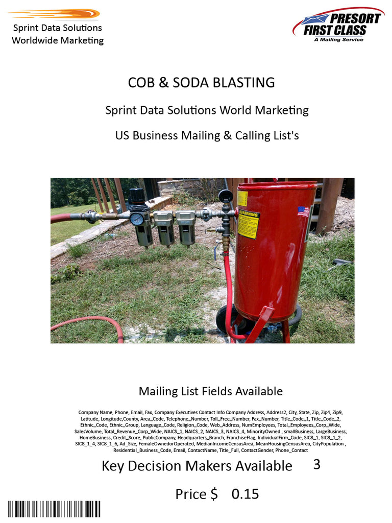 COB & SODA BLASTING