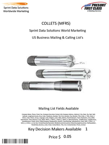 COLLETS (MFRS)