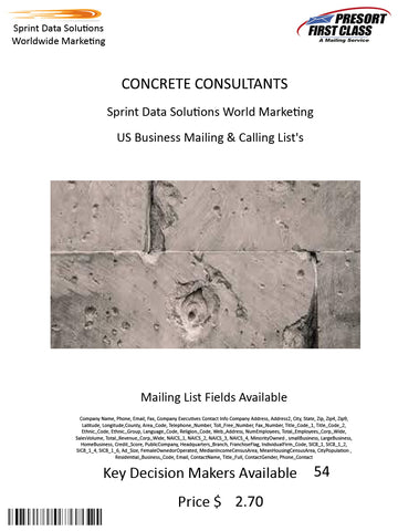 CONCRETE CONSULTANTS