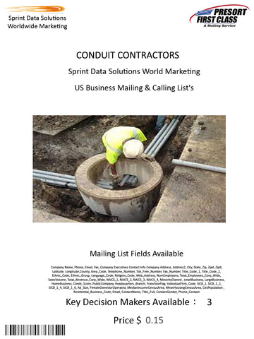 CONDUIT CONTRACTORS