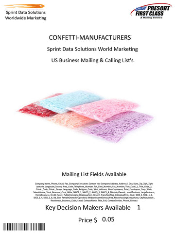 CONFETTI-MANUFACTURERS