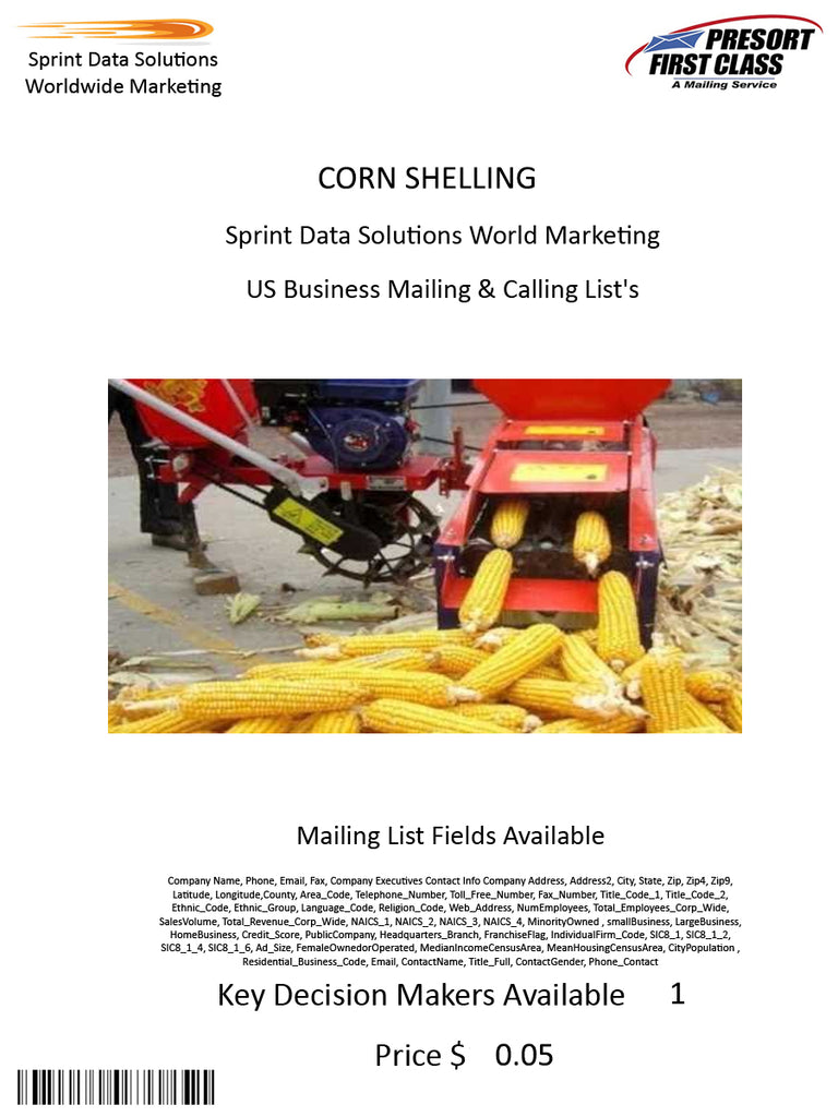 CORN SHELLING