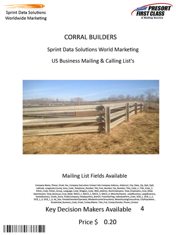 CORRAL BUILDERS