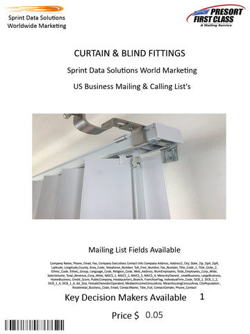 CURTAIN & BLIND FITTINGS