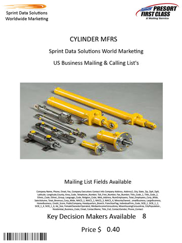 CYLINDER MFRS