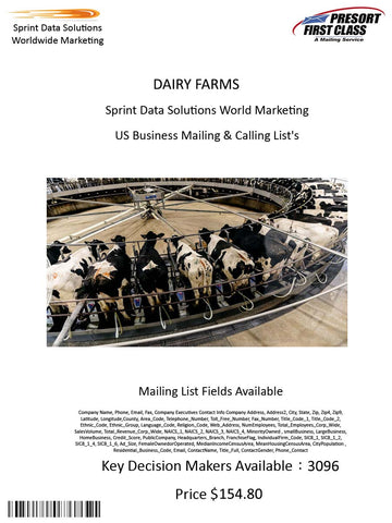 DAIRY FARMS