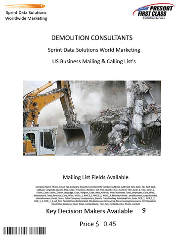 DEMOLITION CONSULTANTS