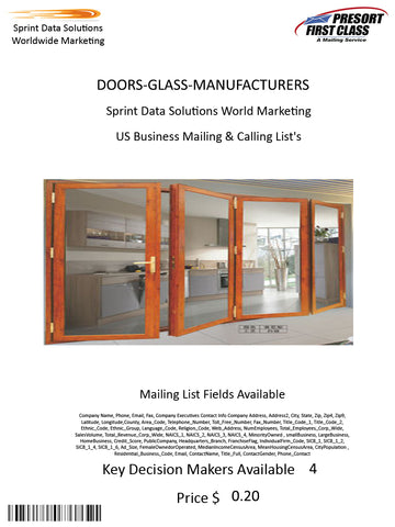 DOORS-GLASS-MANUFACTURERS