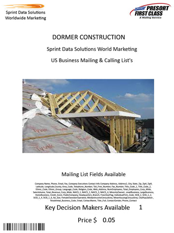 DORMER CONSTRUCTION