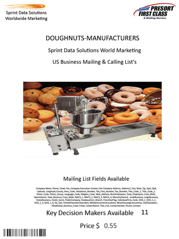 DOUGHNUTS-MANUFACTURERS