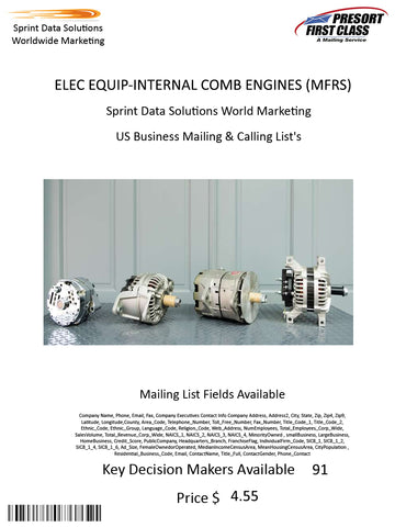 ELEC EQUIP-INTERNAL COMB ENGINES (MFRS)