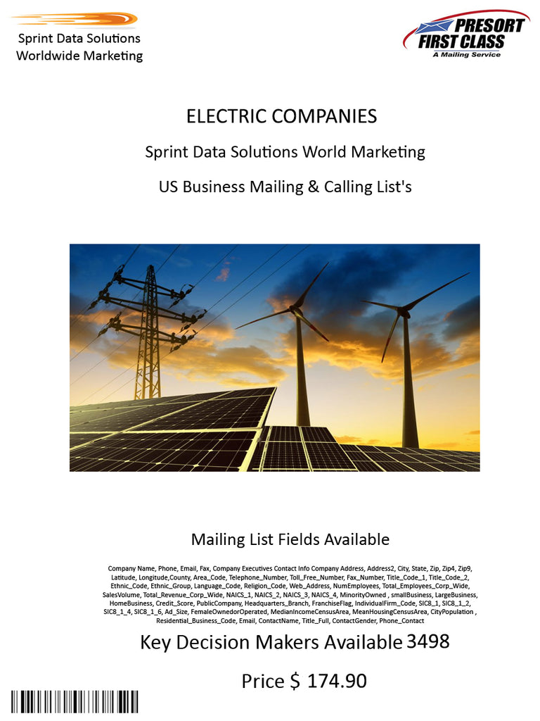 ELECTRIC COMPANIES