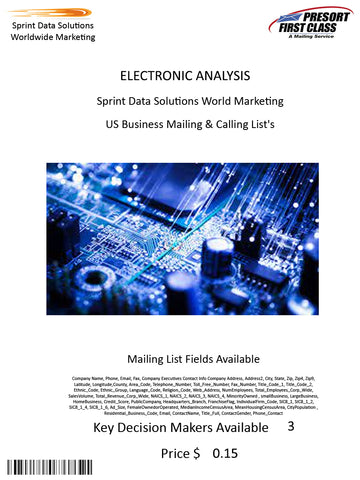 ELECTRONIC ANALYSIS