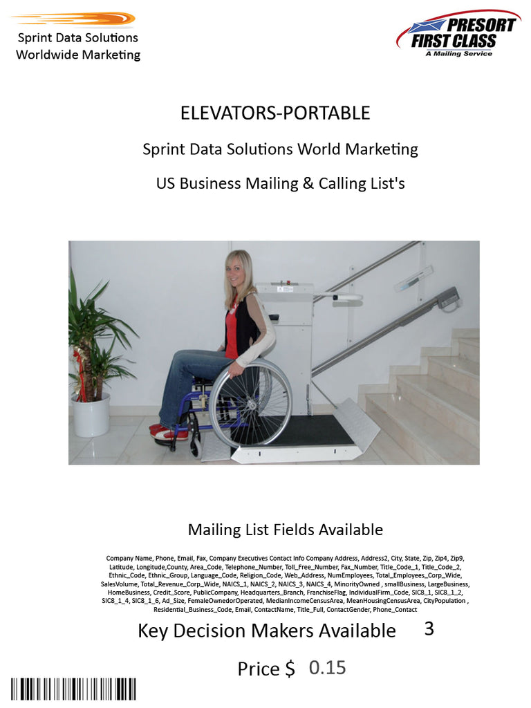 ELEVATORS-PORTABLE