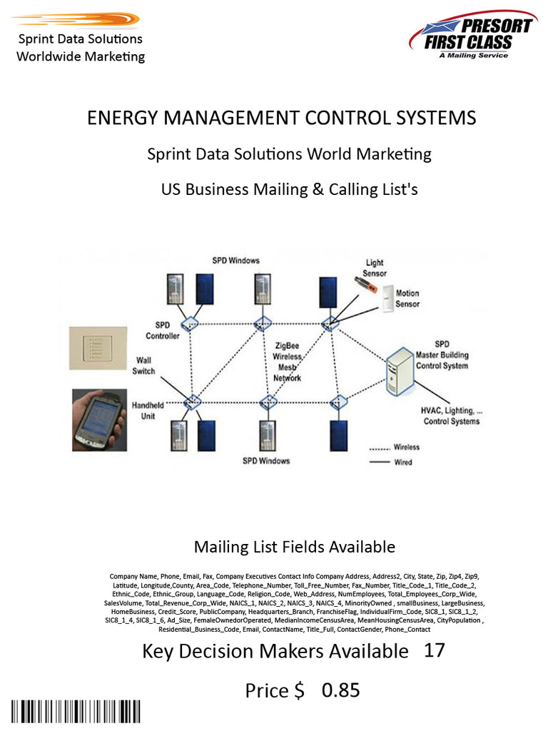 ENERGY MANAGEMENT CONTROL SYSTEMS