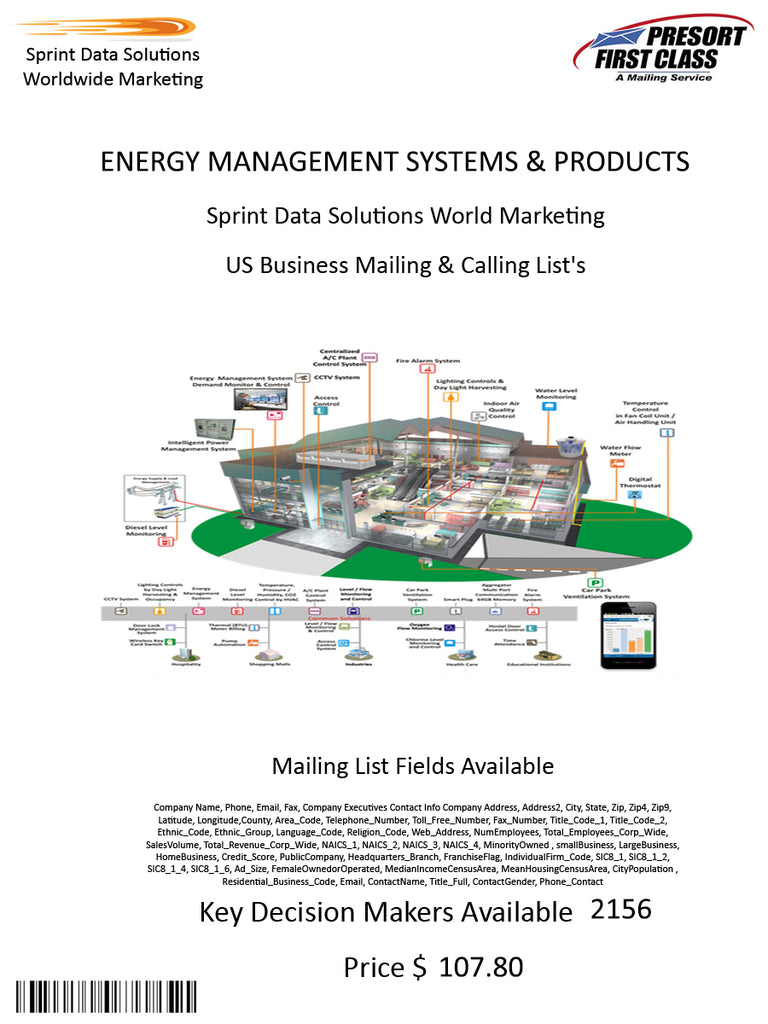 ENERGY MANAGEMENT SYSTEMS & PRODUCTS